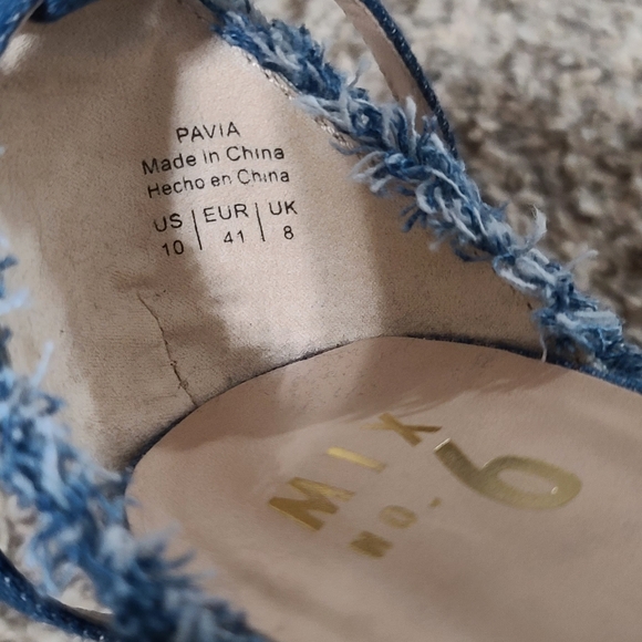 Blue jean heels - Picture 4 of 4